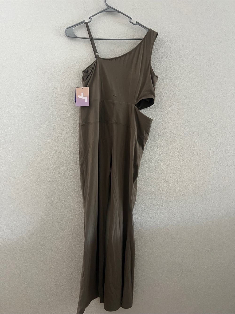 JoyLab grey Strappy Wide-Leg Jumpsuit - Picture 10 of 11